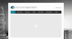 Desktop Screenshot of hickmonperrin.com